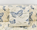 Stretch Sofa Cover Loung Couch Removable Slipcover 1/2/3/4Seater+1 Cushion Cover * Butterfly *4 Sizes