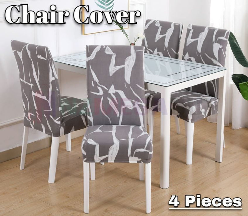 Chair Covers *Grey Storm *Available In 2pcs and 4 Pcs