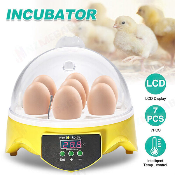 Egg Incubator 7 Eggs Digital Fully Automatic
