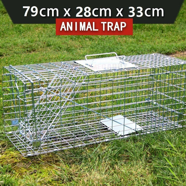 Animal Trap Cage  Rabbit Fox Possum 79CM