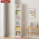 Bookcase Display Shelf Storage Cabinet Stand Home Office Bookshelf  * White