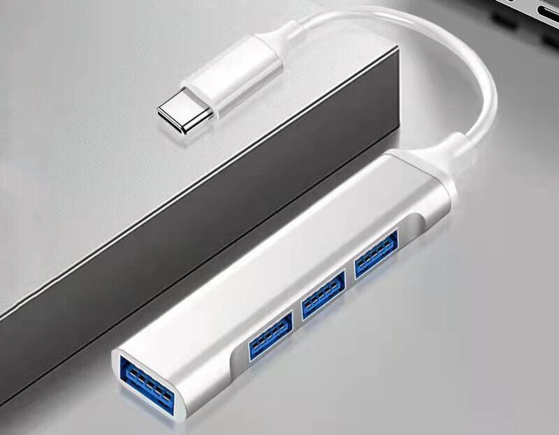 USB C HUB 3.0 Type C 4-Port Multi-Splitter OTG Adapter for Laptop Mac PC Android