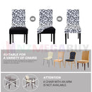 Chair Covers *Grey Art*Available In 2pcs and 4 Pcs