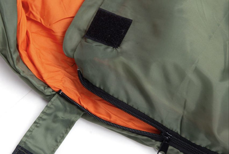 Outdoor Winter Camping Envelope Sleeping Bag Single  -15°C * Coffee