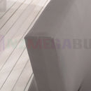 Foldable Armless Sofa Bed Slipcover Cover Couch*black storm