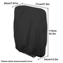 folding chair cover reclining cover oxford waterproof outdoor chair cover