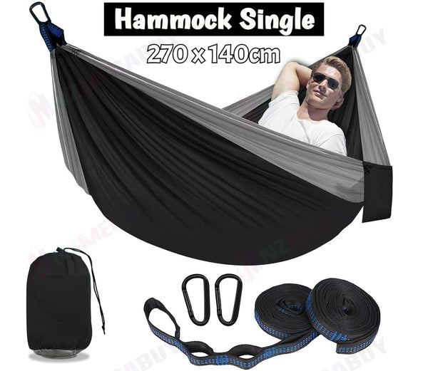 Camping Hammock Single*Black