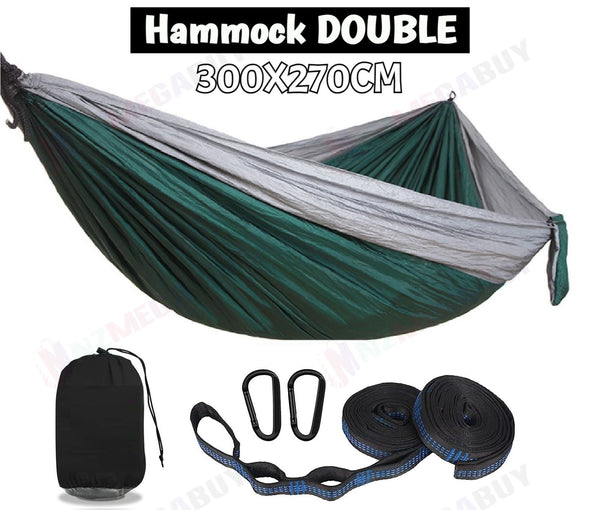 Camping Hammock  Double size*Green