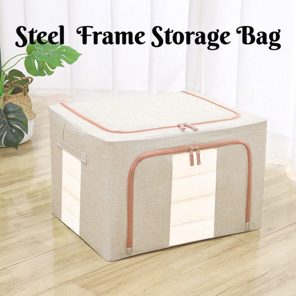 Foldable Storage Box Steel Frame * 2 Sizes