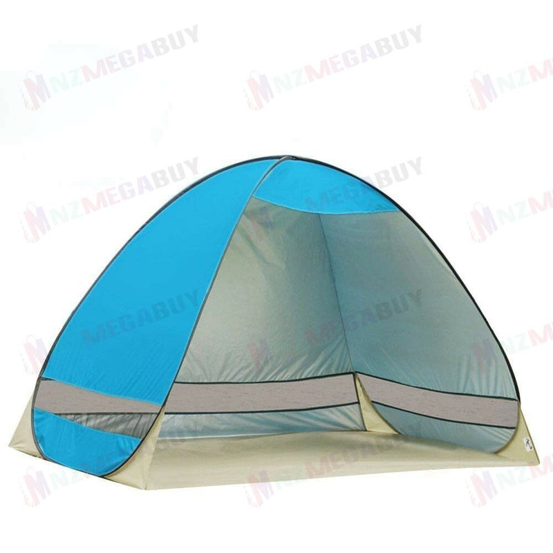Pop Up Beach Tent Canopy UV Camping Fishing Mesh Sun Shade Shelter 4 Persons