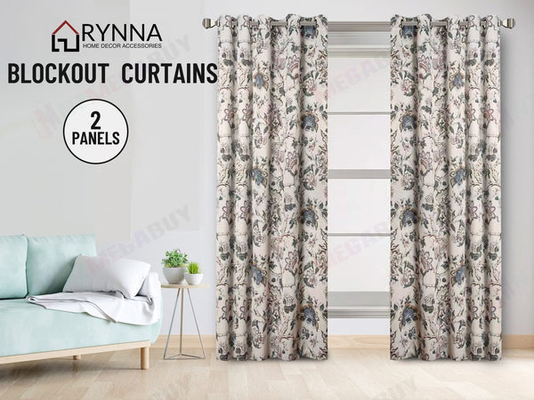 Brand New Blockout Curtain Eyelet *2panels Readymade" 3 sizes