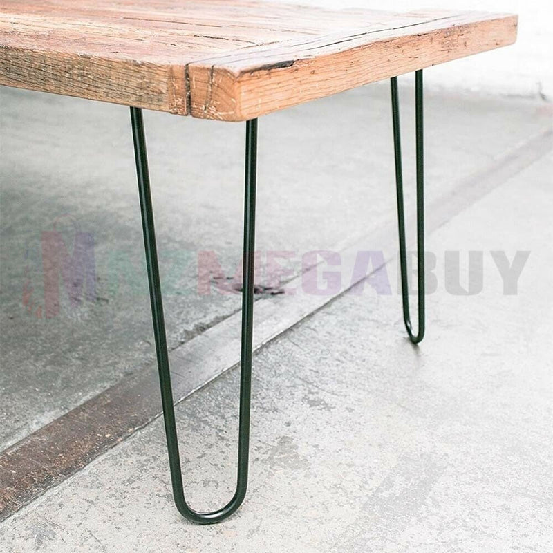 4x Metal Hairpin Legs Table Leg Retro Coffee Table Welded Leg " Black* 5 Sizes