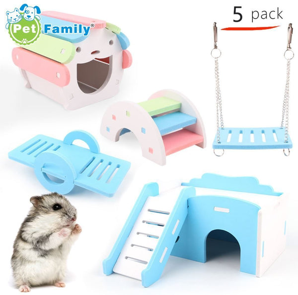 5pcs Hamster Toys Set  Guinea Pig