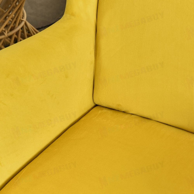 Wingback Sofa Covers Velvet  Sunshine