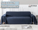 Sofa Blanket Sofa Cover, Navy * 4 Sizes
