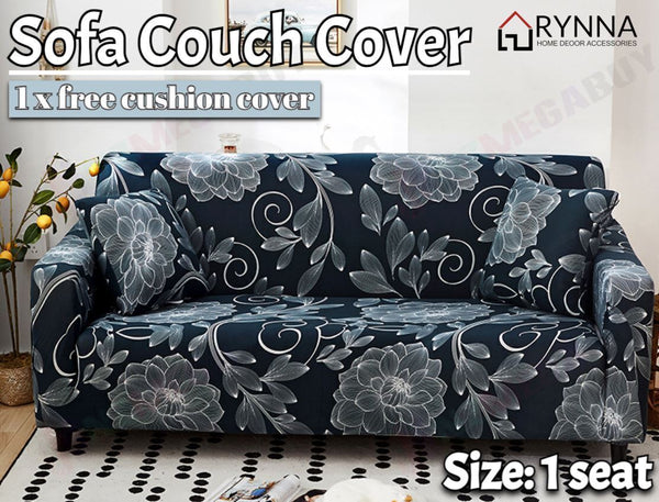 Stretch Sofa Cover Lounge Couch Removable Slipcover*4 Sizes