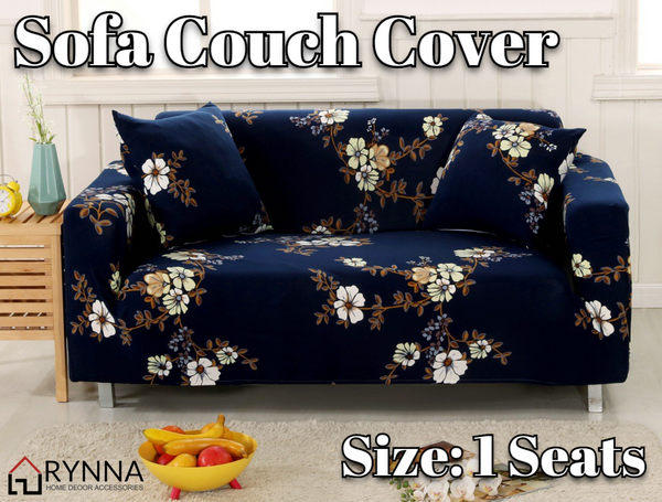 Stretch Sofa Cover Loung Couch Removable Slipcover 1/2/3/4Seater+1 Cushion Cover * Graden *4 Sizes