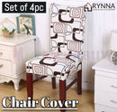 Chair Covers *square-circle *Available In 2Pcs and 4Pcs