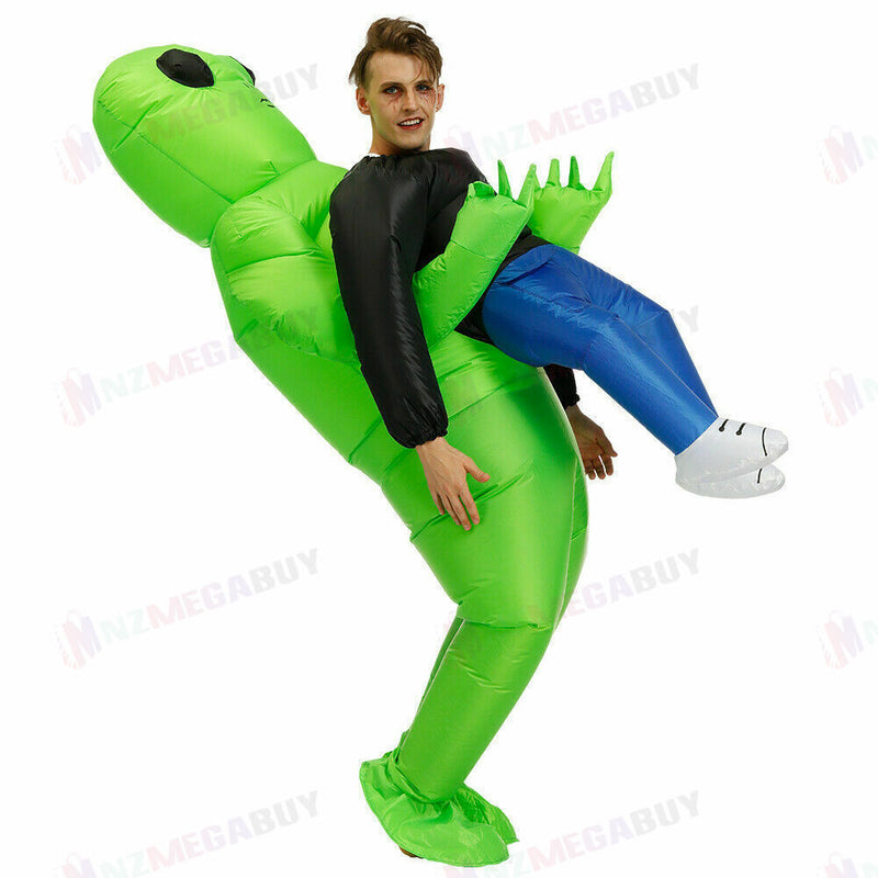 Inflatable Costume cosplay dress Green Alien