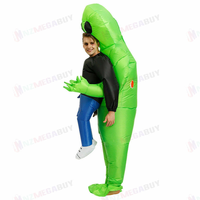 Inflatable Costume cosplay dress Green Alien