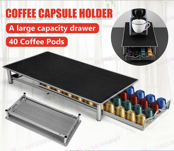 Coffee Capsules Pod Holder rack storage Organizer Stand