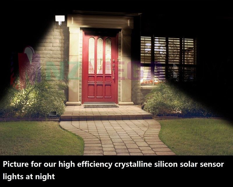 LED Solar Sensor Light Solar Security Light Motion *3 Sizes