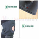 Hinged Neoprene Knee Support Fully *Metal *3 Sizes