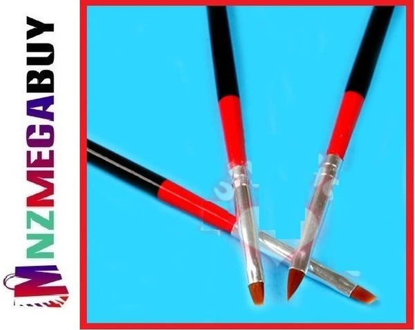 3pc Painting Brush  Drawing Pen Flat Tips*Nail accessory  1105  pen“