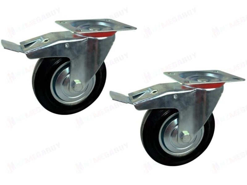 Swivel Caster 100mm Transport Rolling Wheel Set