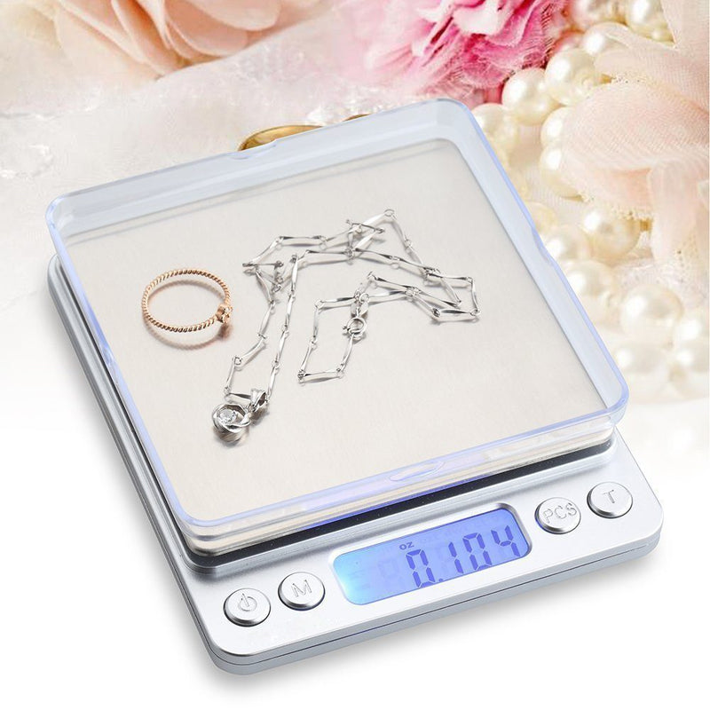 Kitchen Food Scale Digital LCD Electronic Balance Weight Postal Scales *4 Sizes