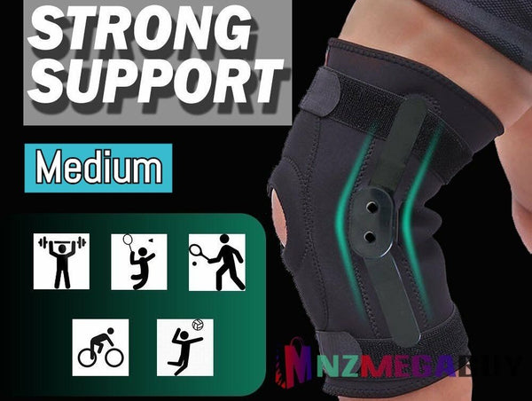 Hinged Neoprene Knee Support Fully *Metal *3 Sizes