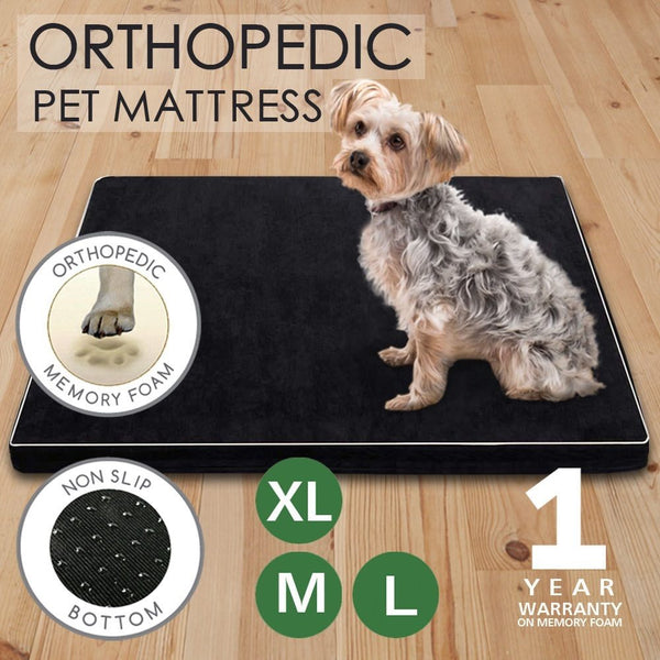 Memory Foam Dog Bed Orthopedic Cushion Mattress *3 Sizes