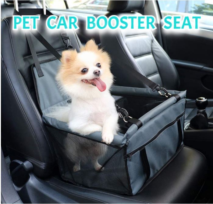 Pet Car Booster Seat Puppy Cat Dog Carrier Travel Protector Safety Basket* 3 Colors