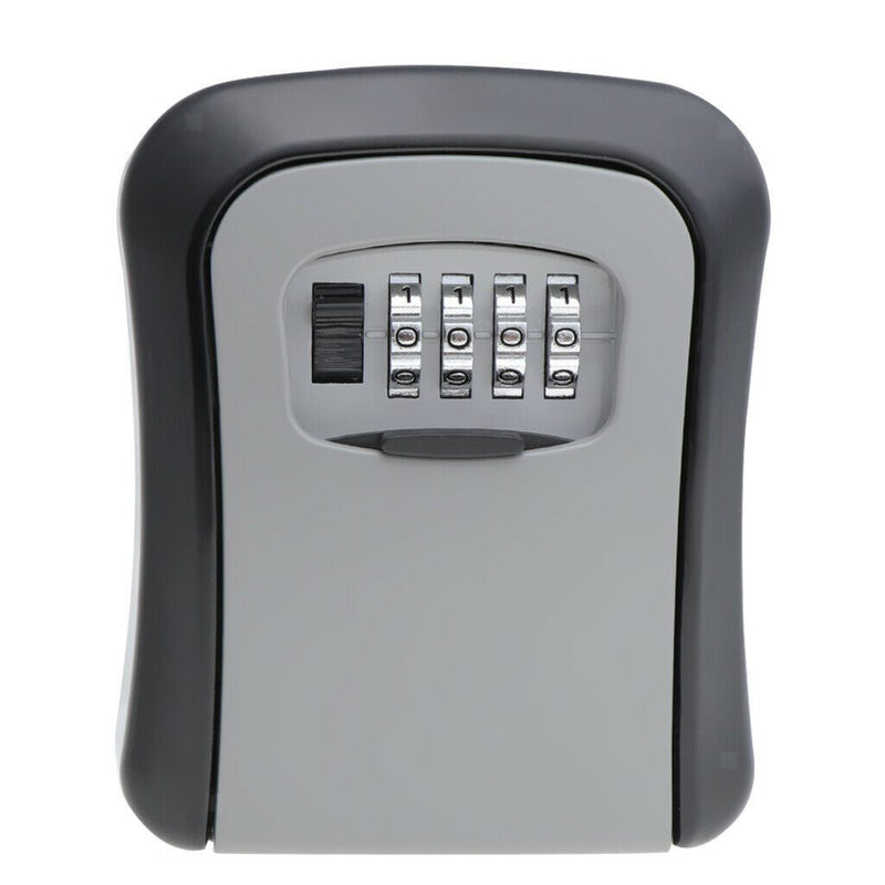 Weather Resistant 4 Digit Wall Mounted Key Safe Box Storage * 4 Colors