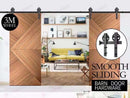Barn Door Hardware - 3M wheel Double