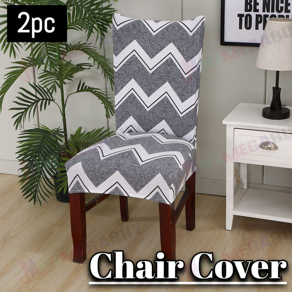 Chair Covers *zigzag *Available In 2Pcs and 4Pcs