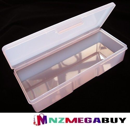 Case / Box / Holder Nail Art Tools Plastic Storage Box Brushes Container Pink