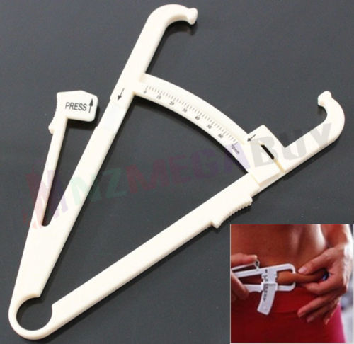 Body Fat Tester Calipers With Manual And Body Fat Charts Keep Slim