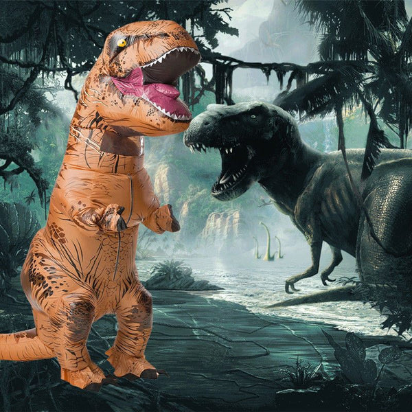 Inflatable Fancy Dress Dinosaur T-Rex
