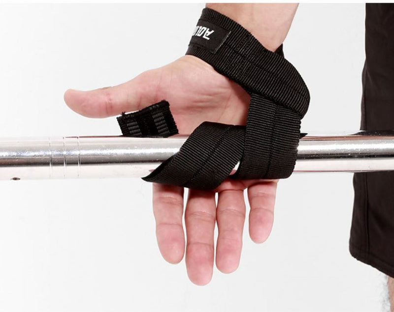 1 pair Weightlifting Hand Belt Anti-Slip Grip Belts