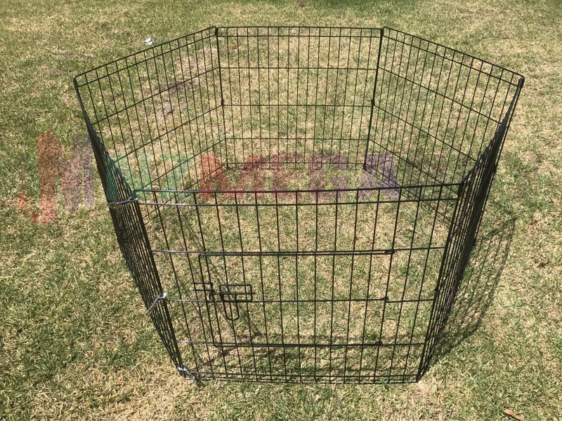6 Panel Dog Pet Playpen Portable Cage Fence *3 Sizes