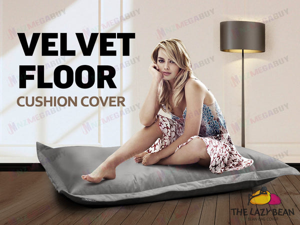 LAZY BEAN® Velvet Floor Cushion cover * 135 x 105CM