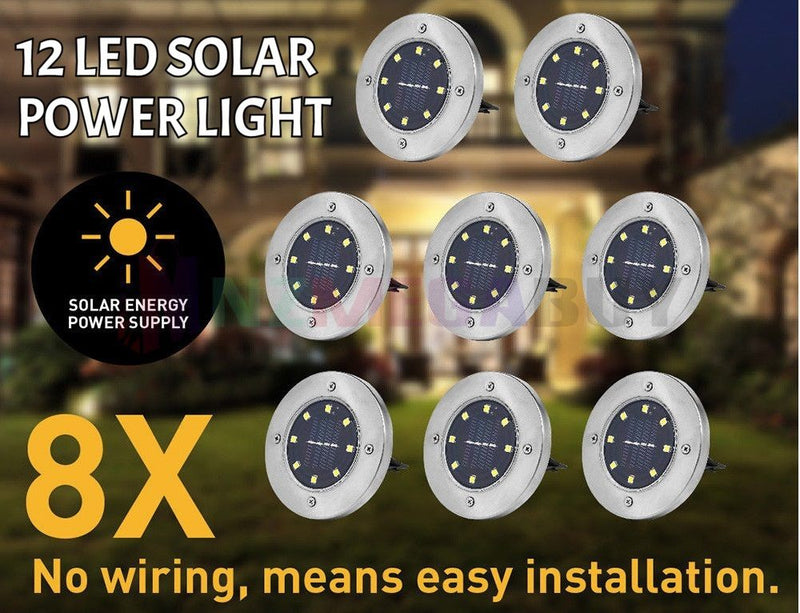 12LED Solar LED Lights, solar floor lights