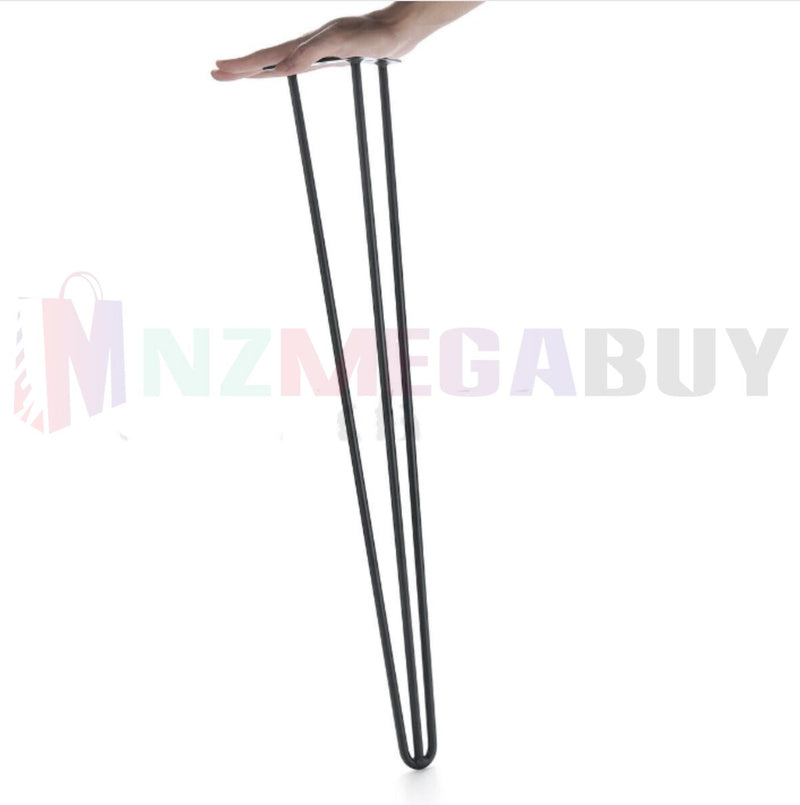 Metal Legs* 4pc Coffee Dinner Hairpin Table Leg Desk Coffee table *3 Rod 71cm
