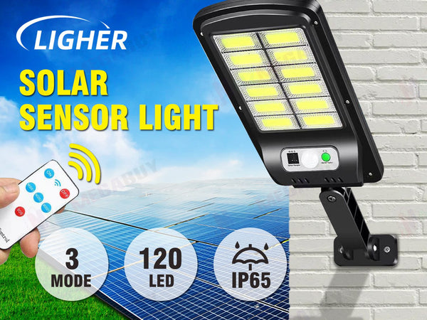 Solar Light, solar sensor light, security light 12 COB