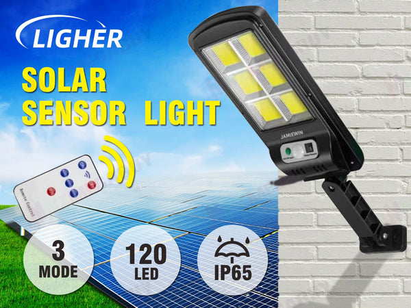 Solar Light, solar sensor light 6 COB