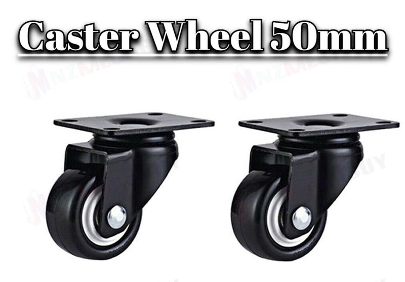 Swivel Caster 50mm Transport Rolling Wheel Set