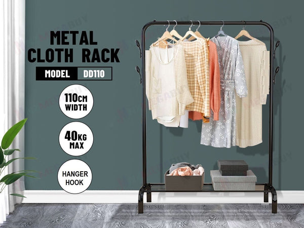 Metal  Cloth Rack * Black