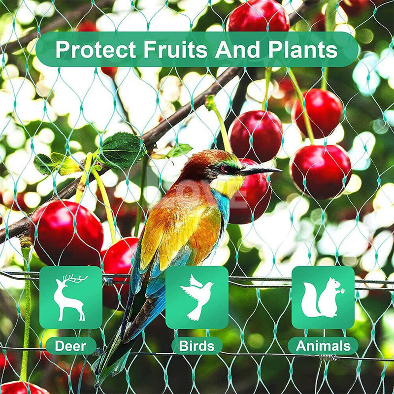 Anti Bird Netting , Fruit protector * 7 Sizes