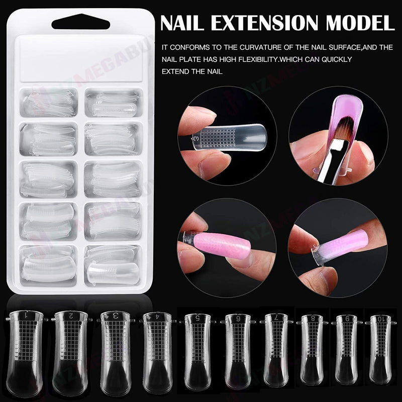Nail extension form tips nail tips clip brush picker*D Front, Nail combo, OT1156